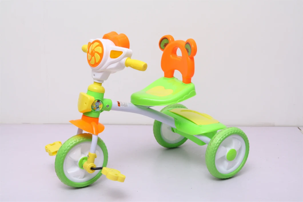 Plastic Kids Tricycle Cartoon Head Design for Children Ride on