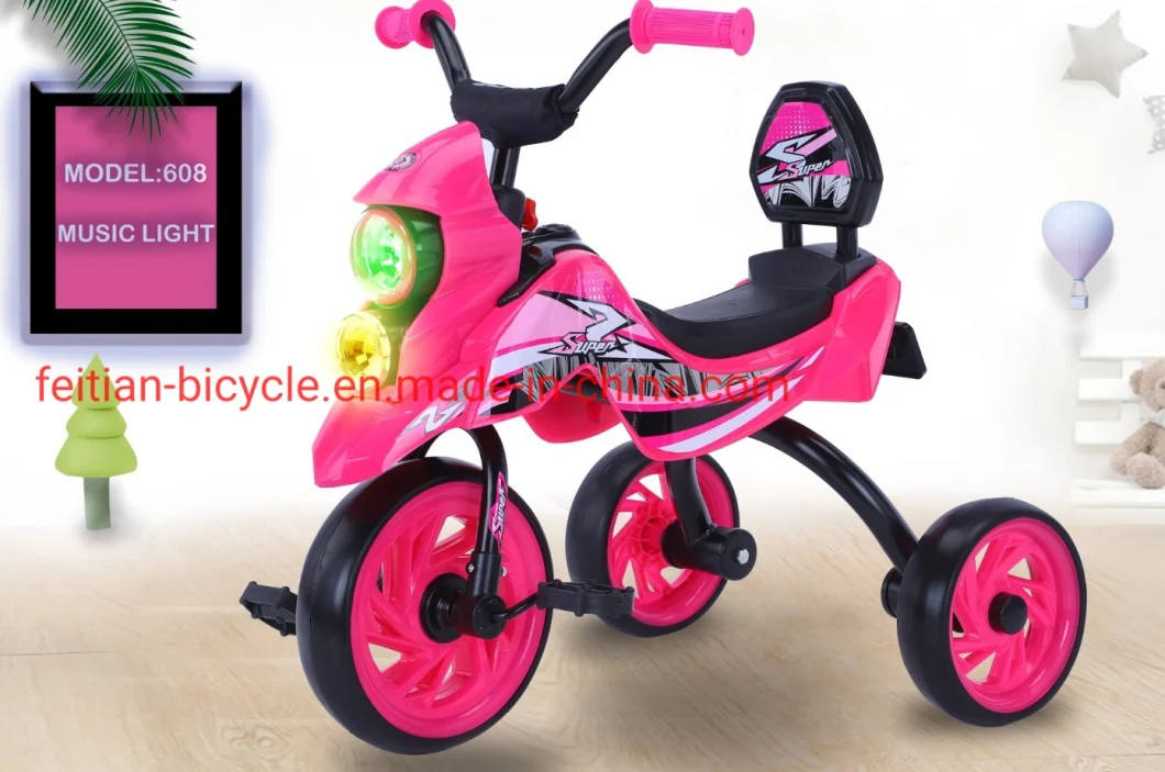 China Hot Sale Baby Tricycle Bike / Kids 3 Whee Toys Metal Bike Toy Child Baby Tricycle