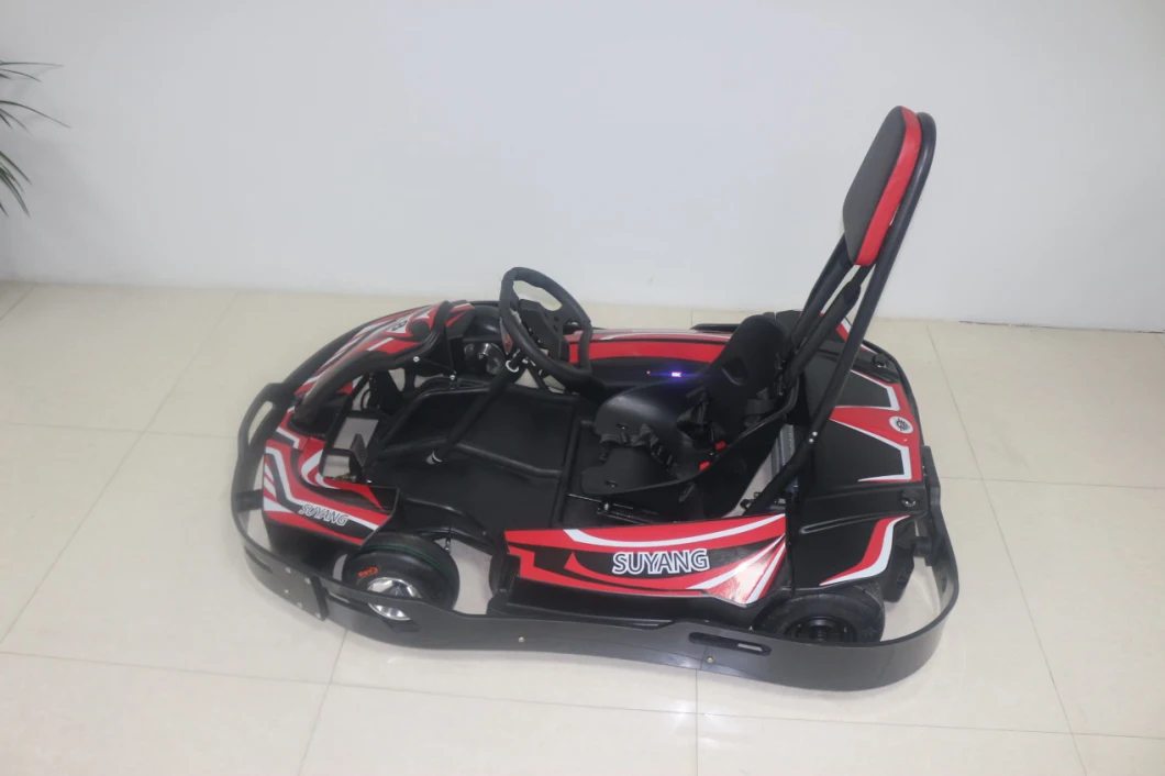 China Wholesale Red 2 Seat ATV Four Wheeler UTV Electric Pedal Go Kart Racing Karting for Kids and Adults