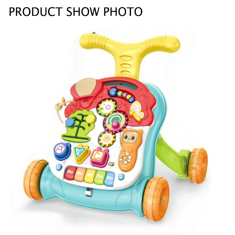 Multi Function Baby Walker Two Modes Baby Musical Stroller Early Educational Baby′ S Partner Push Walker Toy 5 in 1