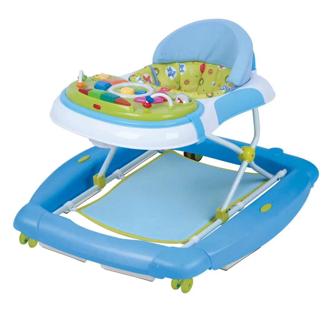 Multiple Color Musical Baby Walker with Rocking