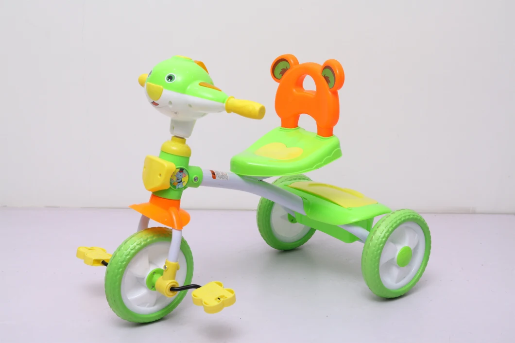 Plastic Kids Tricycle Cartoon Head Design for Children Ride on