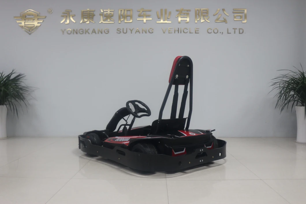 China Wholesale Red 2 Seat ATV Four Wheeler UTV Electric Pedal Go Kart Racing Karting for Kids and Adults